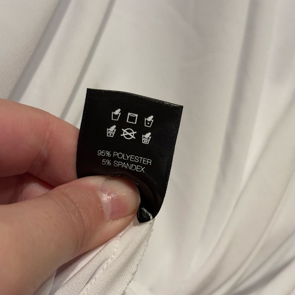 Norma Kamali x Revolve White Diana Gown NWT Size Large - Picture 11 of 13